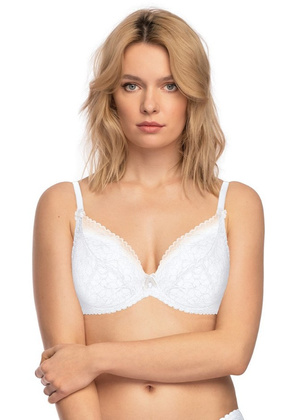 Biustonosz push-up Mefemi Elisabeth biały