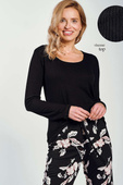 Piżama Taro Charlotte 3232 dł/r S-XL Z25 czarny