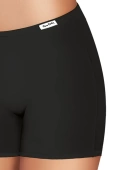 Szorty modelujące z długimi nogawkami PCW COCCO, czarne