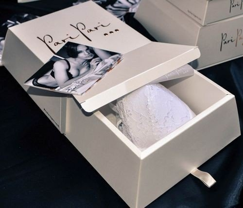 Polskie figi brazyliany KATIA z koronką, beżowe