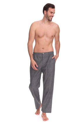 Spodnie piżamowe L&L 2535 Zeus M-2XL męskie szary