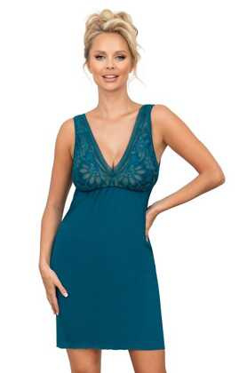 Koszula Donna Silvana sz/r S-2XL morski