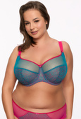 Biustonosz soft Gaia BSM 1294 Cintia Maxi fuksja-turkusowy