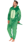 Kombinezon, onesie dinozaur PDD5100-009, zieleń