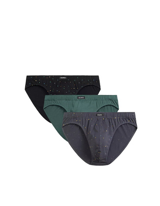 Slipy Atlantic 3MP-186 A'3 S-2XL zielony-czarny-grafitowy