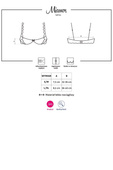 Obsessive Miamor half-bra (kolor: czarny, typ: półbiustonosz)
