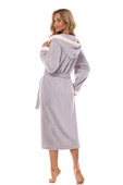 Szlafrok L&L 2419 Tess długi S-2XL damski angora
