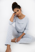 Piżama Sensis Daydreamer 3/4 S-XL gołębi
