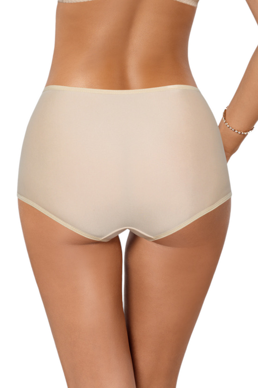 CASSI Figi z wysokim stanem i kokardką, beżowe