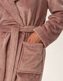 Szlafrok Henderson Ladies 41950 Frankie S-2XL dusty rose
