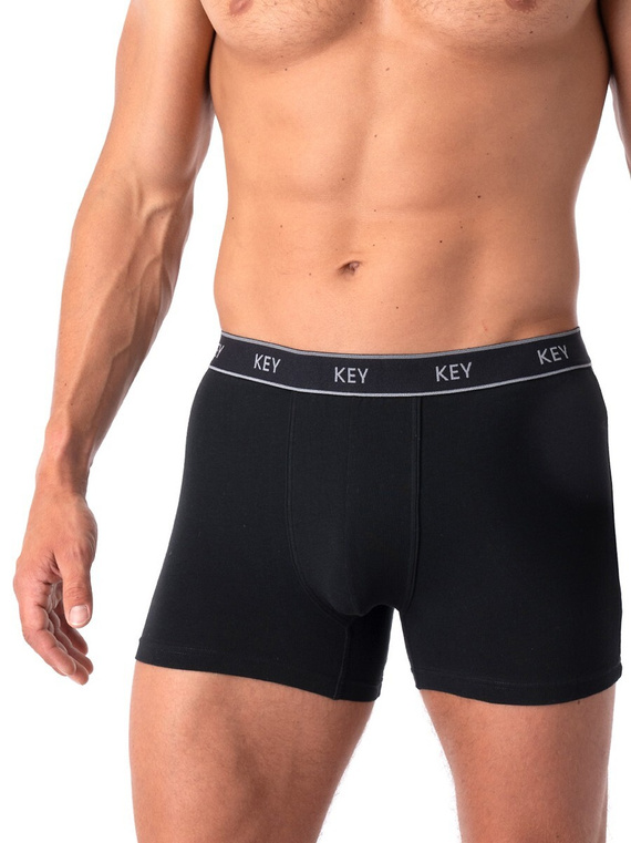 Bokserki Key MXH 222 B25 M-2XL grafitowy