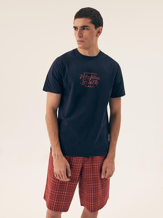 Piżama Henderson Premium 42622 Dash kr/r M-3XL navy