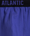 Bokserki Atlantic 5SMH-004/24 A'5 M-2XL czarny-fioletowy-niebieski
