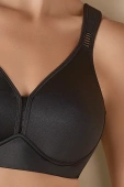 biustonosz bez fiszbin miękkie ramiączka ELOISA, negro-czerń