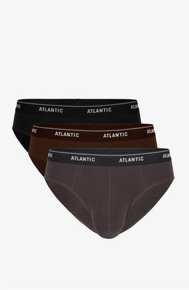 Slipy Atlantic 3MP-157 A'3 S-2XL grafitowy-czarny-czekoladowy