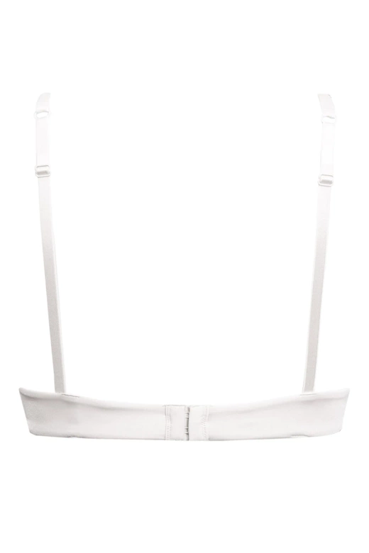 Biustonosz Push-Up z niewidocznymi fiszbinami Fantastic 1368, bianco/biały