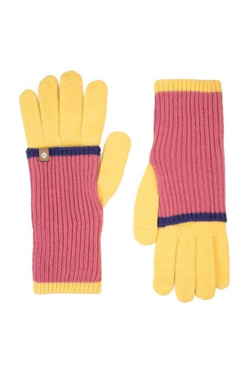 Rękawiczki Art Of Polo 25282 Axel żółty jasny