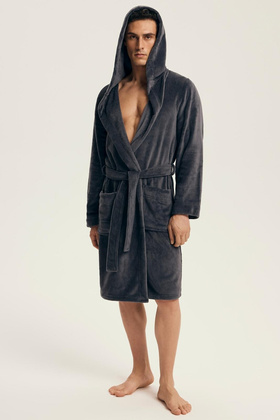 Szlafrok Henderson 43447 Vocal M-3XL grey