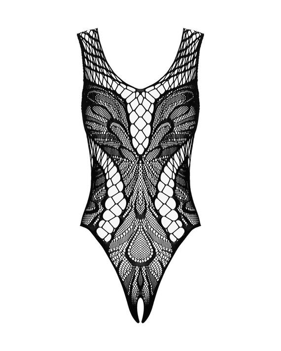 Seksowne koronkowe body B138, czarne