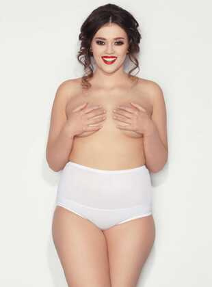 Figi Mitex Iga 6XL-9XL biały