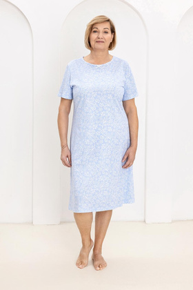 Koszula Regina 169 kr/r 2XL-4XL W26 damska niebieski