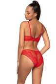 Biustonosz push-up Mat M-0198/11 Estelle czerwony
