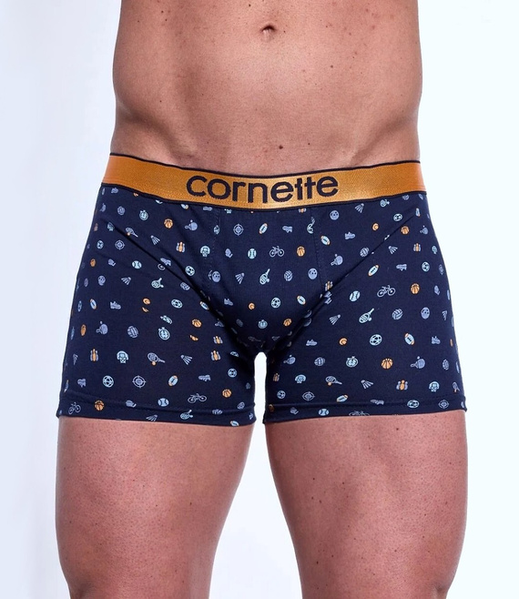 Bokserki Cornette High Emotion 508/157 S-2XL granatowy