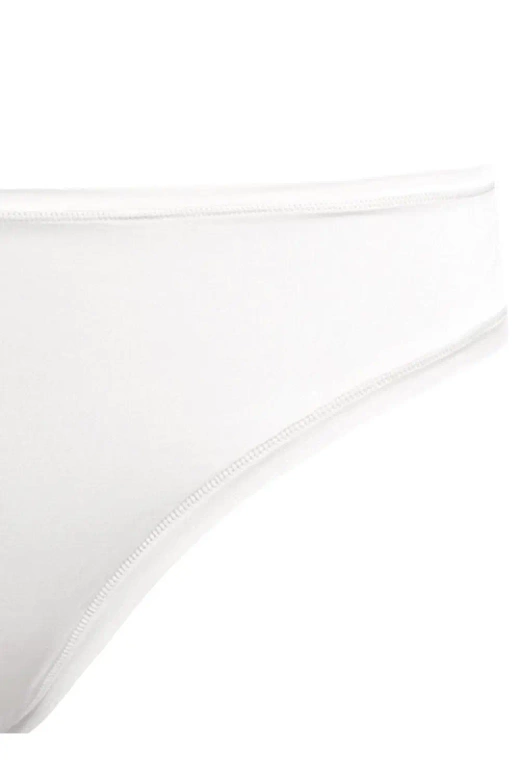 Gładkie figi z mikrofibry Fantastic 1555, bianco/biel