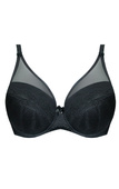 Biustonosz full cup Mefemi Casilda Big czarny