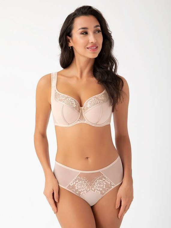 Biustonosz semi soft Gorsenia K 647 Alicante beżowy