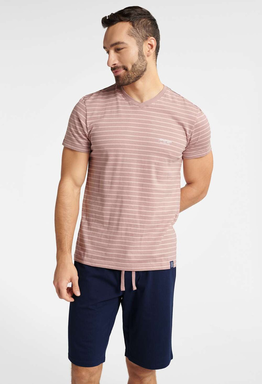 Piżama Henderson Premium 40661 Whiz kr/r M-3XL dusty rose