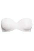 Biustonosz Bardotka Gładki Samonośny Fantastic 1580, bianco/biały