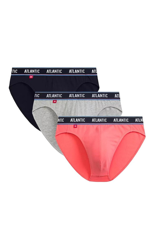 Slipy Atlantic 3MP-200 A'3 S-2XL granatowy-koralowy-szmaragdowy