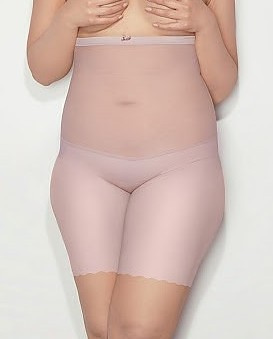 Figi Mitex Glam Form S-2XL powder pink/odc.różowego
