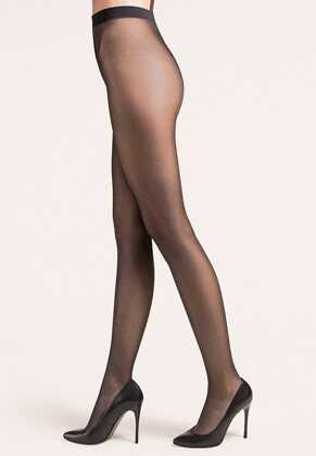 Rajstopy Gabriella 435 Lurex 20 den 2-4 nero-gold