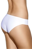 Bezszwowe, klasyczne figi BIKINI 501, blanco-biel