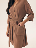 Szlafrok Henderson Ladies 42779 Nilsa S-XL coffee
