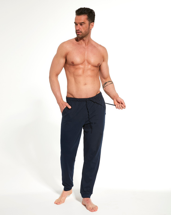 Spodnie piżamowe Cornette 331/01 M-2XL męskie granatowy