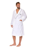 Szlafrok L&L 2523 M-2XL męski biały