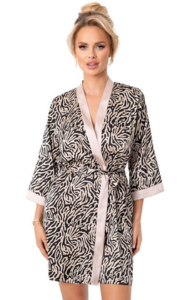 Szlafrok Donna Sheila S-2XL beżowy