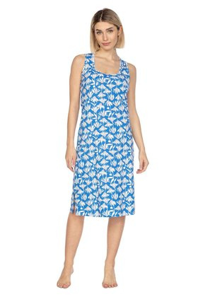 Koszula Regina 132 sz/r M-XL L24 damska niebieski