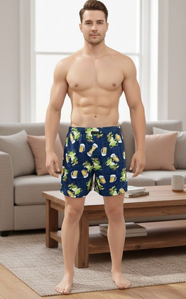 Bokserki Cornette Classic 011/183 Frog 3XL-5XL granatowy