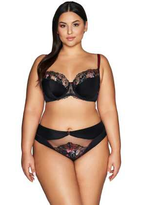 Biustonosz semi soft Ava 2121 Black black