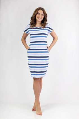 Koszula Regina 146 kr/r S-XL W25 damska niebieski