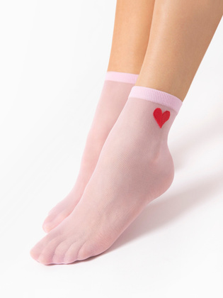 Skarpetki Fiore G 1191 Cupido 20 den rose