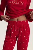 Piżama Henderson Ladies 43718 Dotie dł/r S-2XL red