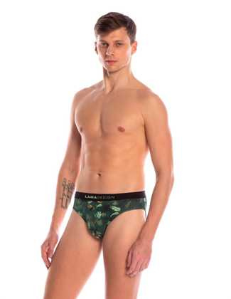 Slipy Lama M-999 SD A'2 M-2XL czarny-zielony