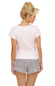 Piżama Donna Pantera 1/2 kr/r S-2XL różowy