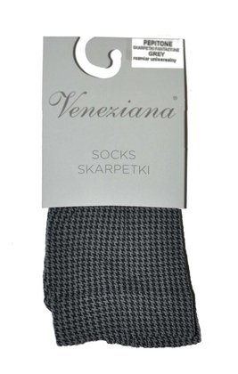 Skarpetki Veneziana Pepitone grey