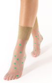 Skarpetki Fiore G 1146 Brodway 20 den green-gold